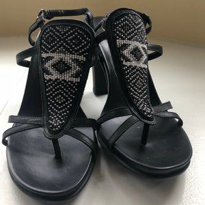 Donald J Pliner Beaded High Heels